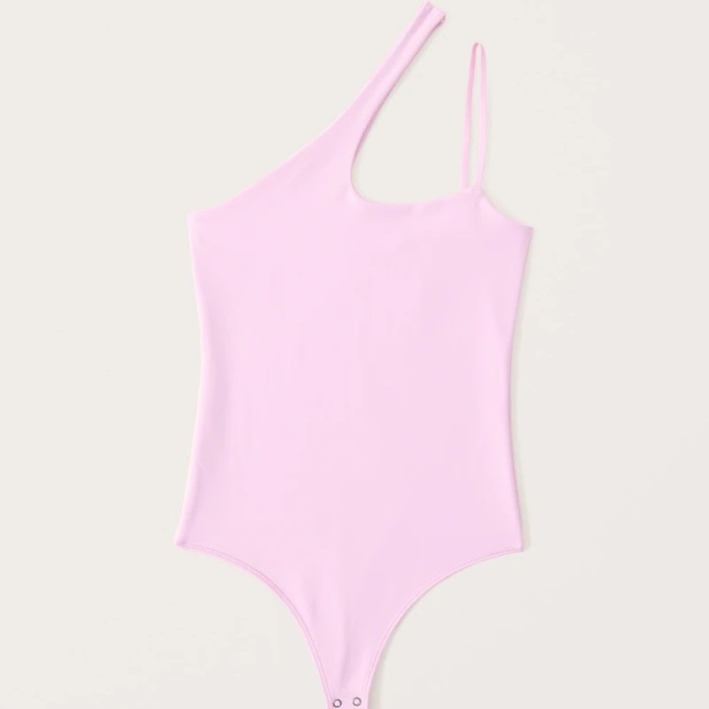 Abercrombie Asymmetrical One-Shoulder Seamless Bodysuit